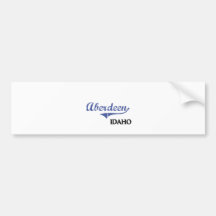 Aberdeen Idaho City Classic Bumper Stickers