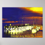 ABERDYFI WALES PRINT