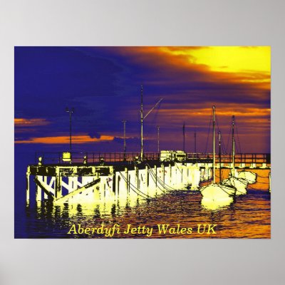 ABERDYFI WALES PRINT by thewildside