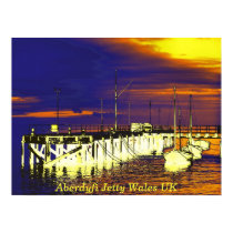 ABERDYFI WALES UK posters