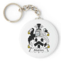 Aberton Family Crest keychains