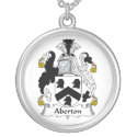 Aberton Family Crest necklaces