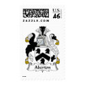 Aberton Family Crest postage
