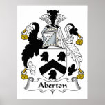 Aberton Family Crest Posters