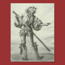 Abgerissener Krieger posters