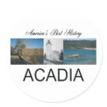 ABH Acadia Round Sticker