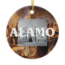 ABH Alamo Christmas Ornament