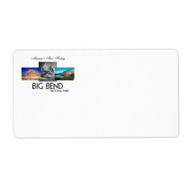 ABH Big Bend Custom Shipping Labels