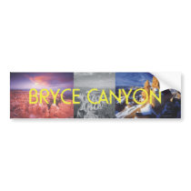 ABH Bryce Canyon bumper stickers by teepossible ABH Bryce Canyon bumper stickers