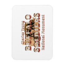 ABH Buffalo Soldiers Rectangular Magnets