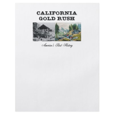 ABH California Gold Rush Full Color Flyer by teepossible