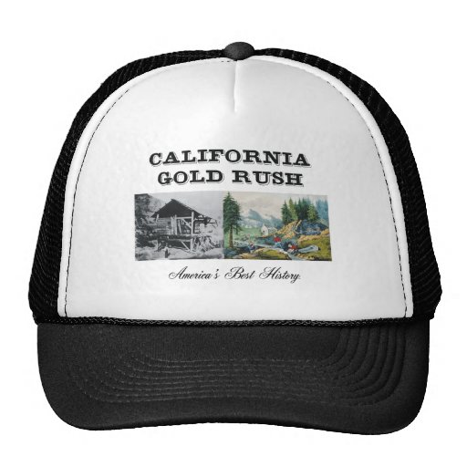 ABH California Gold Rush Hats Zazzle