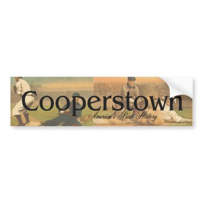 ABH Cooperstown Bumper Sticker by teepossible