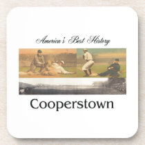 ABH Cooperstown cork coasters