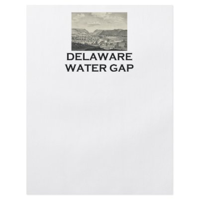 ABH Delaware Water Gap Personalized Flyer by teepossible