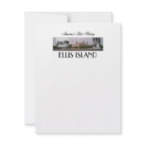 ABH Ellis Island Custom Invitation