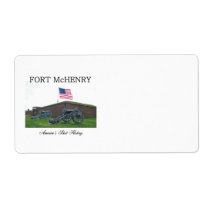 ABH Fort McHenry Custom Shipping Labels