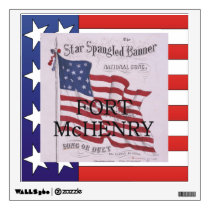 ABH Fort McHenry wall decals