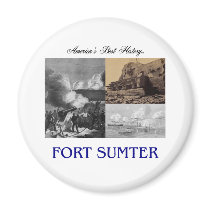 ABH Fort Sumter Refrigerator Magnet