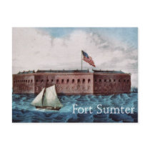 ABH Fort Sumter Postcard