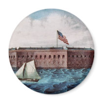 ABH Fort Sumter Refrigerator Magnet