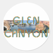 ABH Glen Canyon Pegatina Redonda