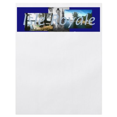 ABH Isle Royale Personalized Flyer by teepossible