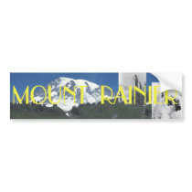 ABH Mount Rainier bumper stickers by teepossible ABH Mount Rainier bumper stickers