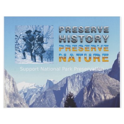 ABH National Park Preservation Flyer Design by teepossible