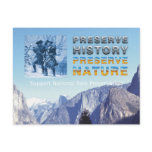 ABH National Park Preservation Postcard