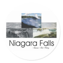 ABH Niagara Falls Round Sticker