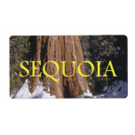ABH Sequoia Personalized Shipping Label