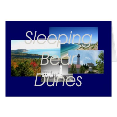 ABH Sleeping Bear Dunes Greeting Card by teepossible