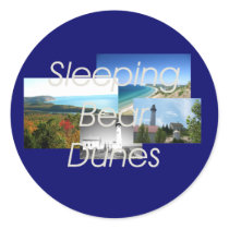 ABH Sleeping Bear Dunes Round Sticker