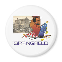 ABH Springfield Fridge Magnet