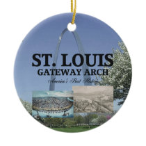 ABH St. Louis Gateway Arch Christmas Ornament
