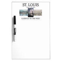 ABH St. Louis Gateway Dry Erase Whiteboard
