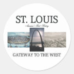 ABH St. Louis Gateway Round Sticker