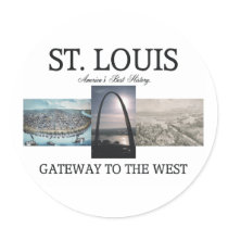 ABH St. Louis Gateway Round Sticker
