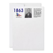 ABH Timeline 1863 Invitation