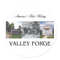 ABH Valley Forge Round Stickers