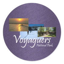 ABH Voyageurs Round Sticker