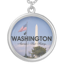 ABH Washington DC Personalized Necklace