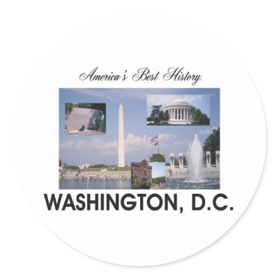 ABH Washington DC Stickers by teepossible