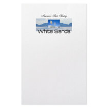 ABH White Sands Personalized Stationery
