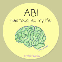 ABI awareness sticker