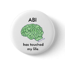 "ABI has touched my life" button by MsMihalov "ABI has touched my life" button