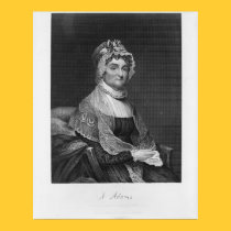 ABIGAIL ADAMS  off an orignl painting by G. Stuart posters