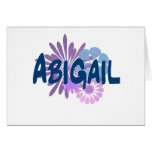 Abigail Greeting Card
