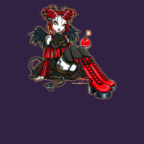 "Abigail" Gothic Cherrybomb Devil Fairy Shirt
